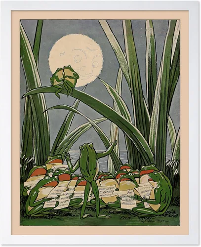 Vista 7 de Poster Master Póster Vintage Singerie - Impresión Retro The Concert - Arte de Celebración - Arte de Festival de Animales - Arte de Casa de Campo