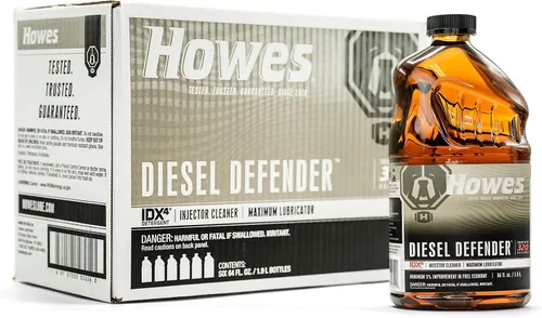 Vista 5 de Howes Diesel Defender limpiador de inyectores de 64 onzas y lubricante de combustible diésel