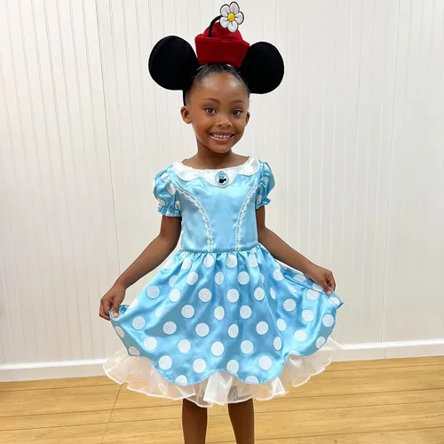 Vista 3 de Kid's Disney Vintage Minnie Mouse Costume Dress