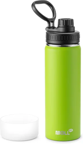 Vista 50 de Botella de agua de 12 oz para niños de acero inoxidable con aislamiento al vacío de boca ancha Botella de agua deportiva - Pequeña botella de agua