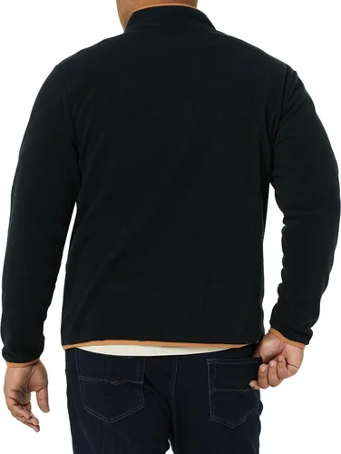 Vista 4 de Tienda Essentials Chaqueta de forro polar con cierre frontal para hombre