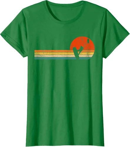 Vista 25 de Camiseta retro de kitesurf de kitesurf de kiteboarder vintage, Negro, S