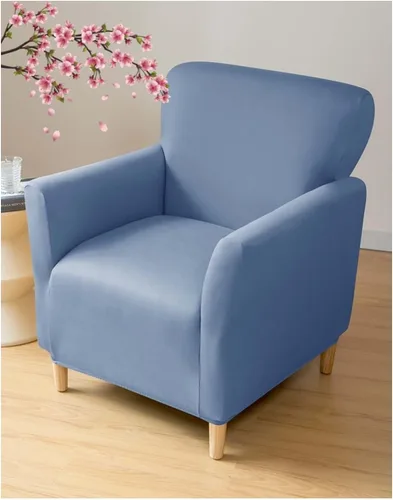 Vista 27 de Fundas elásticas para sillón de sala de estar, fundas protectoras para perros, mascotas y niños, diseño de jacquard con patrón de 1 asiento pequeño