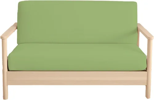 Vista 40 de Fundas para futón sin brazos tamaño individual, fundas de futón 100% algodón egipcio, funda de sofá con cremallera, protector de sofá cama, funda