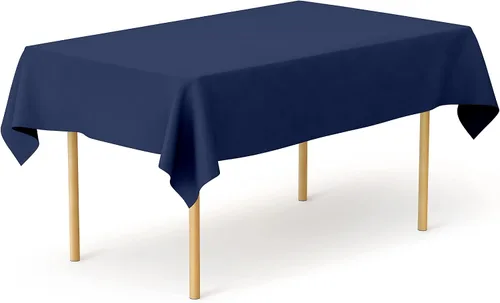 Vista 68 de Pomp - Mantel premium de poliéster con estampado abstracto de 52 x 52 pulgadas cuadradas Tela de fácil cuidado, resistente a arrugas y manchas