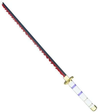 Vista 2 de Espada de espuma de 41 pulgadas Zoro Law Samurai Cosplay espada arma espada espada espada (varios estilos disponibles)