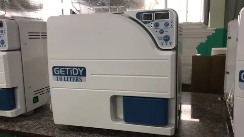 Vista 9 de Getidy 16L 1200W Autoclave esterilizar 304 accesorios completos de acero inoxidable AC110V con pantalla LED digital Sistema de bloqueo de doble