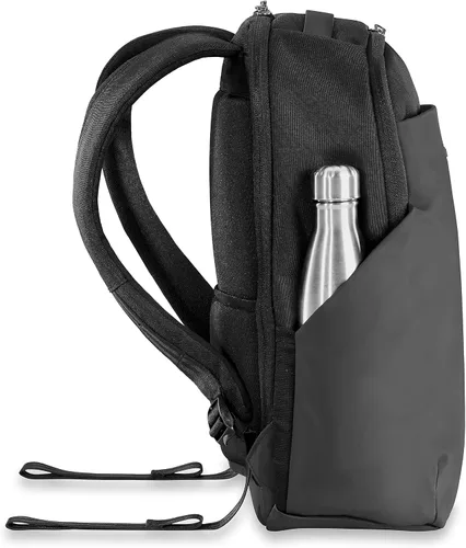 Vista 12 de Briggs & Riley Mochila mediana Delve, Negro -, Briggs & Riley Delve - Mochila mediana para laptop, se adapta a portátiles de hasta 15 pulgadas