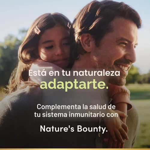 Vista 4 de Nature's Bounty Vitamina C + escaramujos, 1000 mg, apoyo inmunológico, cápsulas recubiertas, 100 unidades.