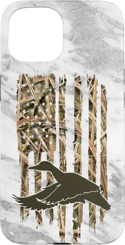 Vista 6 de Funda para iPhone 11 Pro Max con diseño de camuflaje y bandera de Estados Unidos