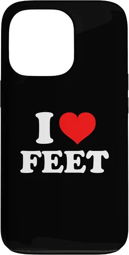 Vista 9 de Funda para iPhone 13 I Love Feet