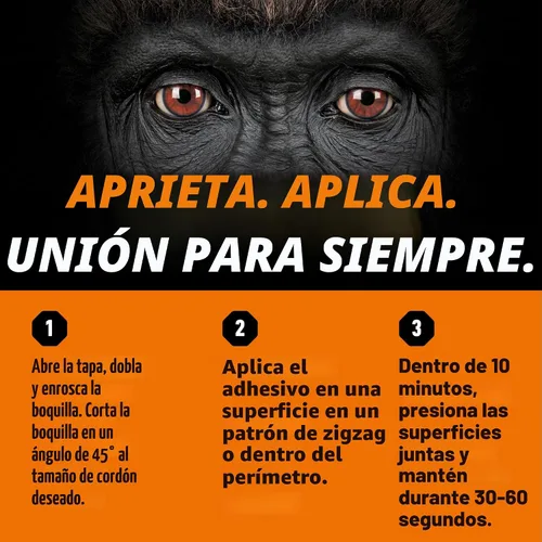 Vista 6 de Gorilla Max Strength - Adhesivo de construcción transparente, pegamento claro, cartucho de 9 onzas (paquete de 2) - Relleno de huecos e impermeable