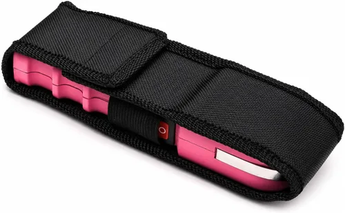 Vista 8 de POLICE Pistola aturdidora para autodefensa 928 - Recargable de alto voltaje con linterna LED, compacta y resistente, seguridad personal