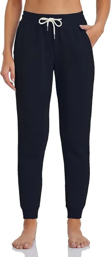 Vista 4 de Inno Pantalones deportivos con forro polar para mujer, de 28, 31, 34, 36 pulgadas, pantalones deportivos cálidos y térmicos