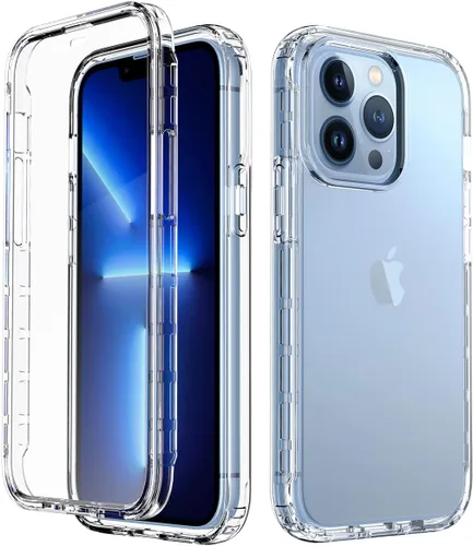 Vista 10 de Funda protectora sólida de cristal resistente de 360° con protector de pantalla compatible con iPhone 7 Plus/8 Plus (5.5 pulgadas), transparente