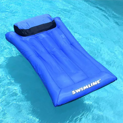 Vista 8 de Swimline - último flotante colchón de gran tamaño Colchón cubierto de tela