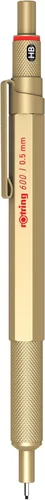 Vista 2 de ROTTLING Portaminas Oro 600 2158796 0.020 in rOtring Lápiz mecánico Escritura fina Papelería Pluma de dibujo alemán Bolígrafo profesional