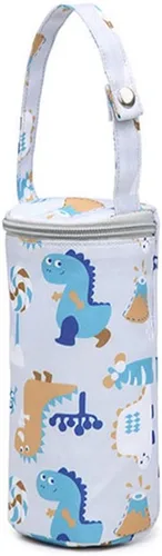 Vista 4 de Calentador de agua de leche, bolsa aislada para bebés, calentador de biberón de lactancia para bebé, bolsa de biberón preservada para viajes