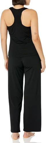 Vista 2 de Cosabella Conjunto de camisola y pantalón Talco con curvas y espalda cruzada para mujer