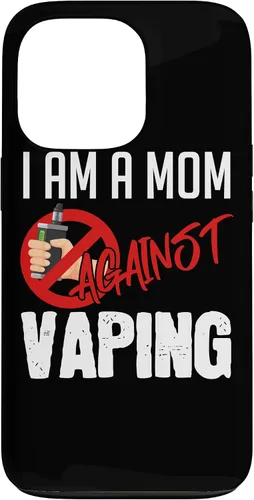 Vista 10 de iPhone 16 I'm A Mom Against Vaping Vaper's Club Vape Case