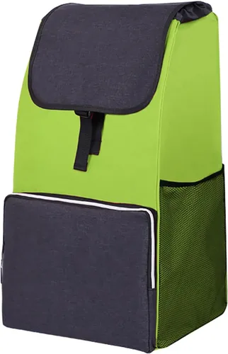 Vista 10 de Bolsa de repuesto para carrito de comestibles/carrito de compras - Bolsa de tela Oxford Trolley Waterproof Spare Bag with Side Pockets and Front