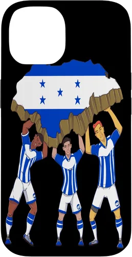 Vista 4 de La Bandera De Honduras Futbol Hondureno - Funda para iPhone 17