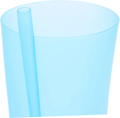 Vista 3 de PRETYZOOM Vasos para beber de pared gruesa, 16 piezas, popotes para fiestas, juego de jugo para agua al aire libre, para niños y niñas y adultos