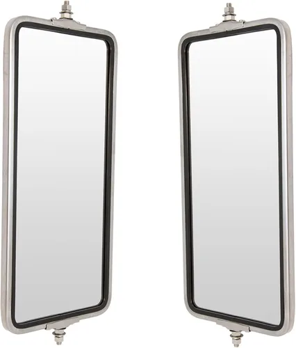 Vista 14 de TRQ Conjunto de 2 piezas de espejo lateral para conductor y pasajero, ajuste eléctrico, sin calefacción, sin memoria, color negro, compatible