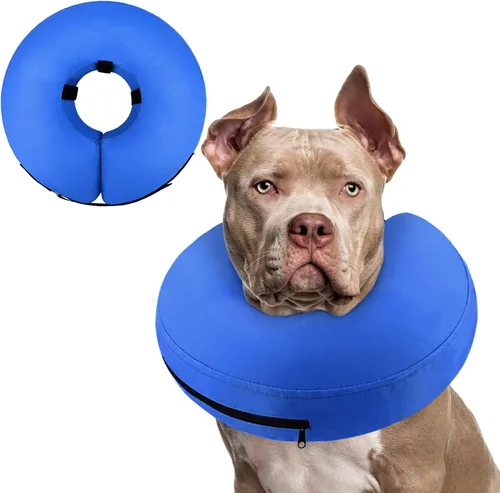 Vista 51 de Supet - Collar isabelino inflable para recuperación, posoperatorio