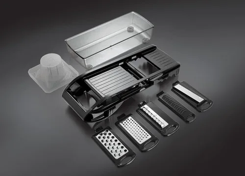 Vista 3 de Rallador compacto de cajas múltiples, negro