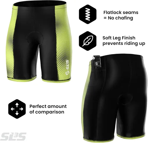 Vista 28 de SLS3 Pantalones cortos de triatlón para hombre – Tri Shorts para hombre – 2 bolsillos FRT – Diseñado por atletas para carreras
