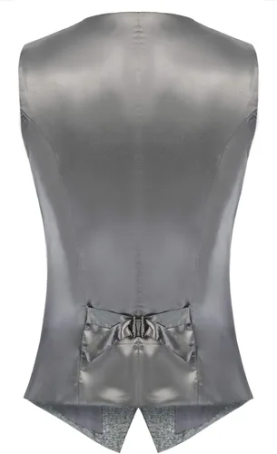Vista 9 de KANCY KOLE Chaleco vintage para mujer, totalmente forrado, formal, de negocios, con botones, chaleco steampunk
