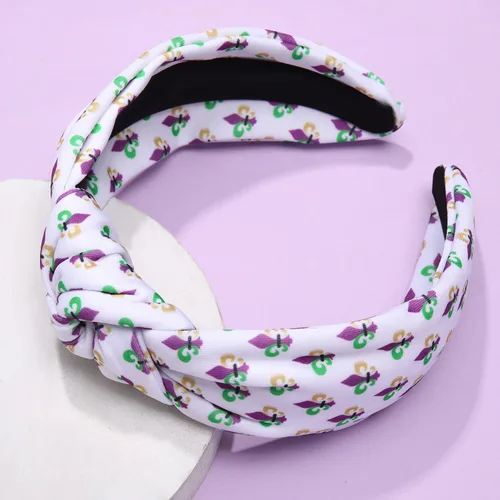Vista 46 de YAHPERN Diadema para el día de San Valentín para mujer, colorida diadema de algodón con estampado de corazón de conversación XOXO Love, diadema