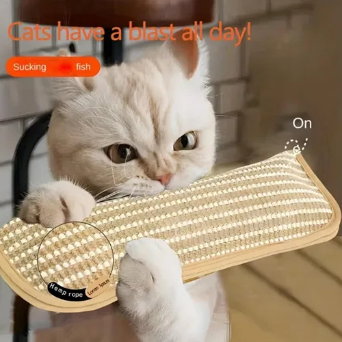 Vista 2 de Bite & Buff Cat Pillow Toy, 2 Pack Catnip Toys for Indoor Cats, Interactive Catnips Chew Toy, Catnips Toys, Sisal Scratching Pad (1PC)