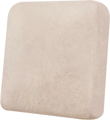Vista 117 de Funda de cojín para sofá con aspecto de cuero, 1 unidad, elástica, para sala de estar, funda de cojín individual para sofá, protector de asiento