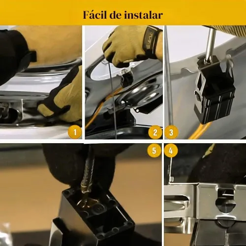 Vista 7 de Kit de 2 receptáculos para quemador eléctrico ERR117 para Whirlpool Kenmore