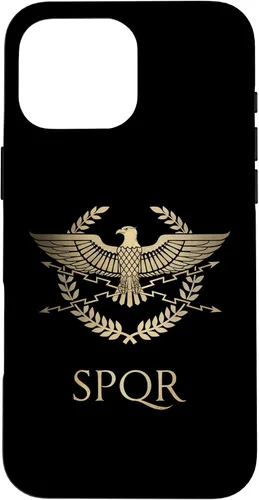 Vista 19 de iPhone 16 SPQR - Roman Eagle Case