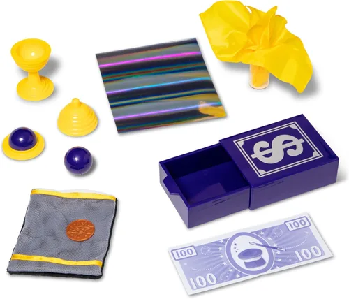 Vista 4 de Melissa & Doug Juego de trucos de magia de la colección Hocus Pocus (12 piezas)