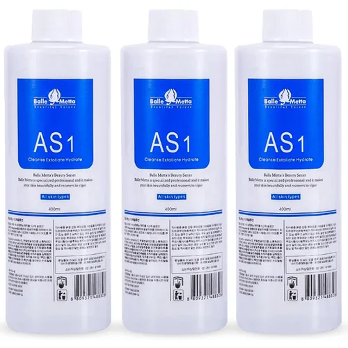 Vista 6 de YMEYFAN Solución hidratante facial AO3 para máquina facial profesional, AS1 SA2 AO3 Aqua Peeling Solution Sueros hidratados para limpieza facial
