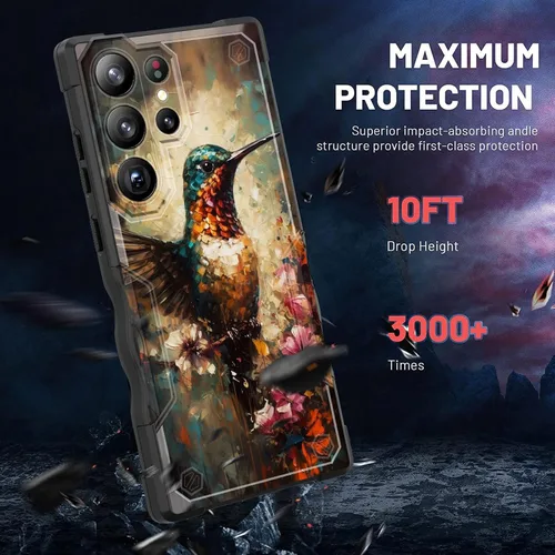 Vista 941 de Funda para Galaxy A14 5G, [Doble Capa][Protección contra Caídas de Grado Militar de 10 Pies] [Antideslizante] Funda Resistente a Prueba de Golpes