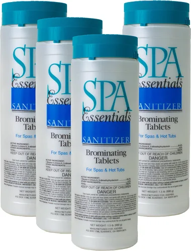 Vista 3 de Spa Essentials 32324000-04 Tabs Jacuzzi Bromo, paquete de 4
