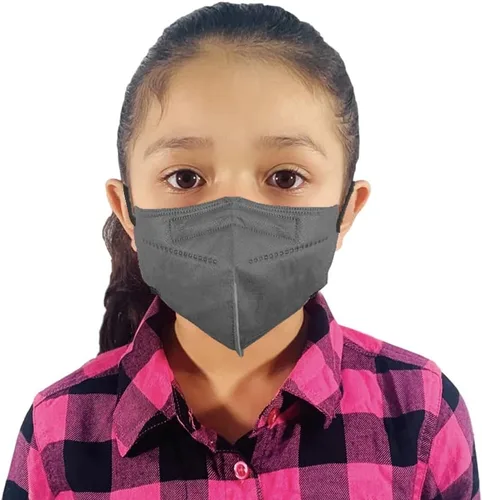 Vista 3 de Lutema Mascarilla desechable 3D de material plegable cómodo y duradero, con cintas elásticas para las orejas, fabricada en Estados Unidos, diseño