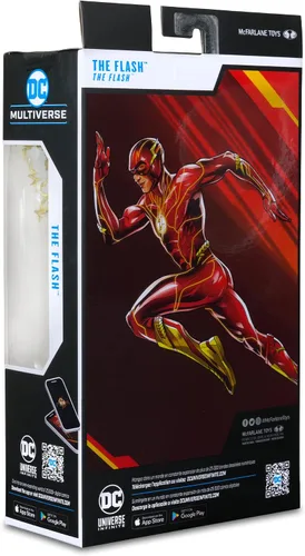 Vista 10 de McFarlane Toys The Flash Speed Force Variant (The Flash Movie) 7 Figuras Store Etiqueta de oro exclusiva
