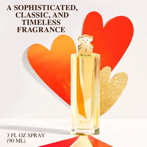 Vista 5 de TOUS Gold By TOUS - Eau de Parfum en espray para mujer, 3 onzas líquidas