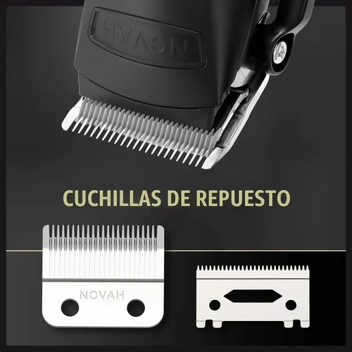 Vista 5 de Cuchilla de repuesto para cortapelos NOVAH