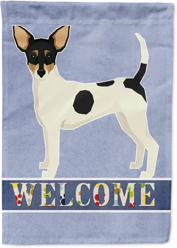 Vista 79 de Caroline's Treasures CK3704GF Bandera de jardín de bienvenida de Akita Shepherd Black and Tan - Bandera decorativa para patio exterior, patio