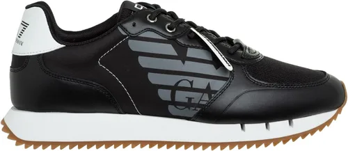 Vista 4 de Emporio Armani Zapatillas EA7 para hombre color negro - blanco
