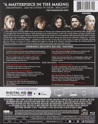 Vista 2 de Game of Thrones Season 3 (BD) Blu-ray