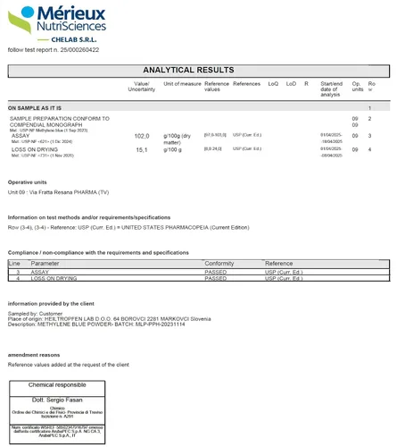 Vista 6 de Solución azul de metileno al 1% de 1 onza líquida - 1.0 fl oz Pureza ultra alta Ingredientes de grado farmacéutico USP - Probado por terceros