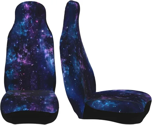 Vista 4 de Galaxy Sky Star Clusters - Fundas de asiento de automóvil para mujer, protector de asiento de vehículo, funda de asiento para automóviles, camiones